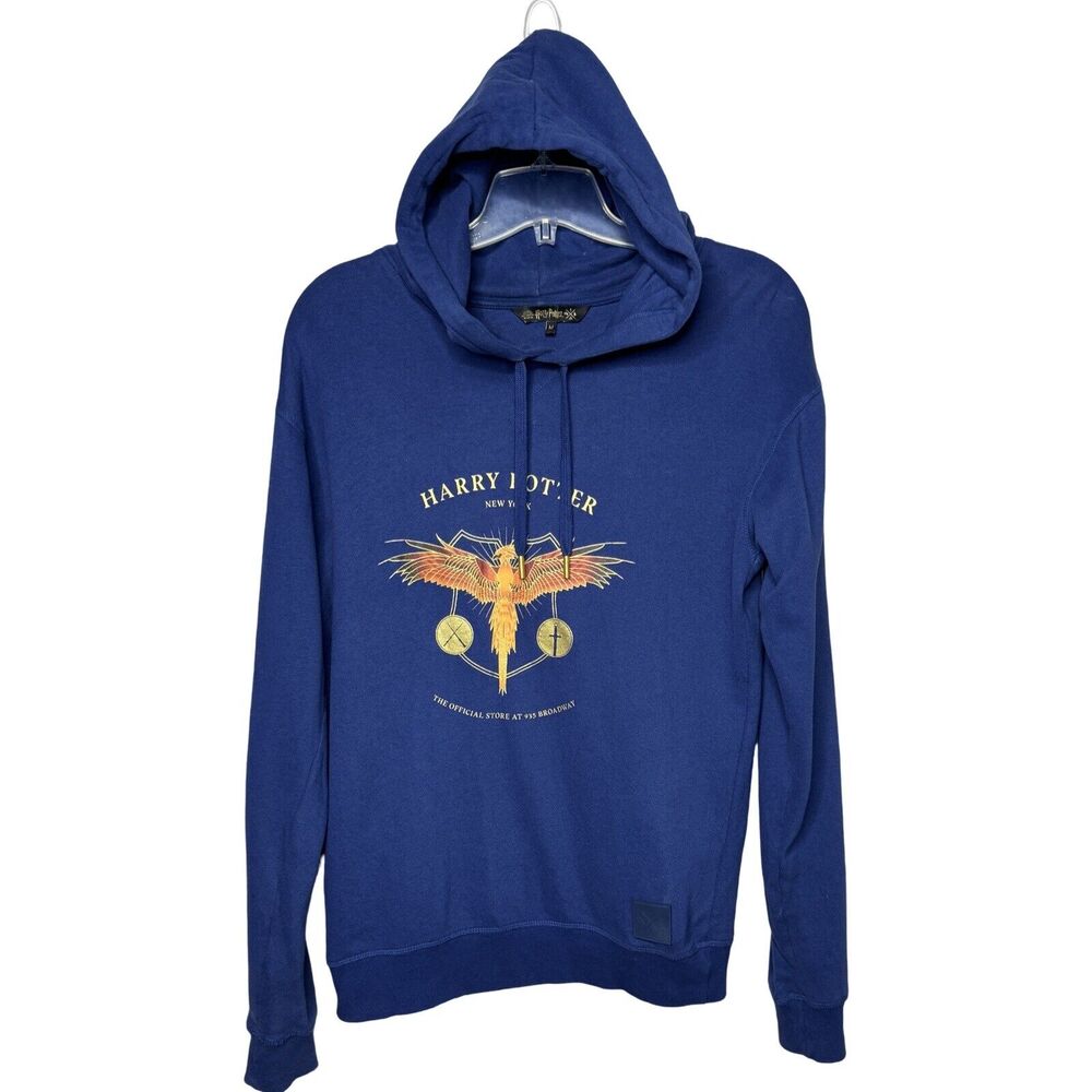 Harry Potter Shirt Unisex Medium BlueYellow Hoodie Sweatshirt Official Store NYC